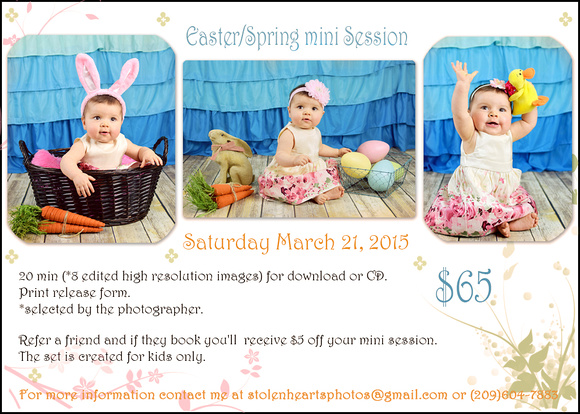 EASTER/SPRING SPECIAL 2015